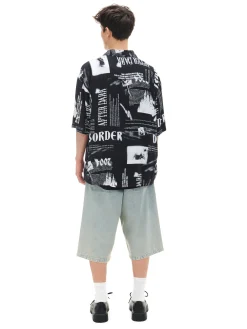 Cropp Koszule*Wzorzysta koszula z kołnierzykiem