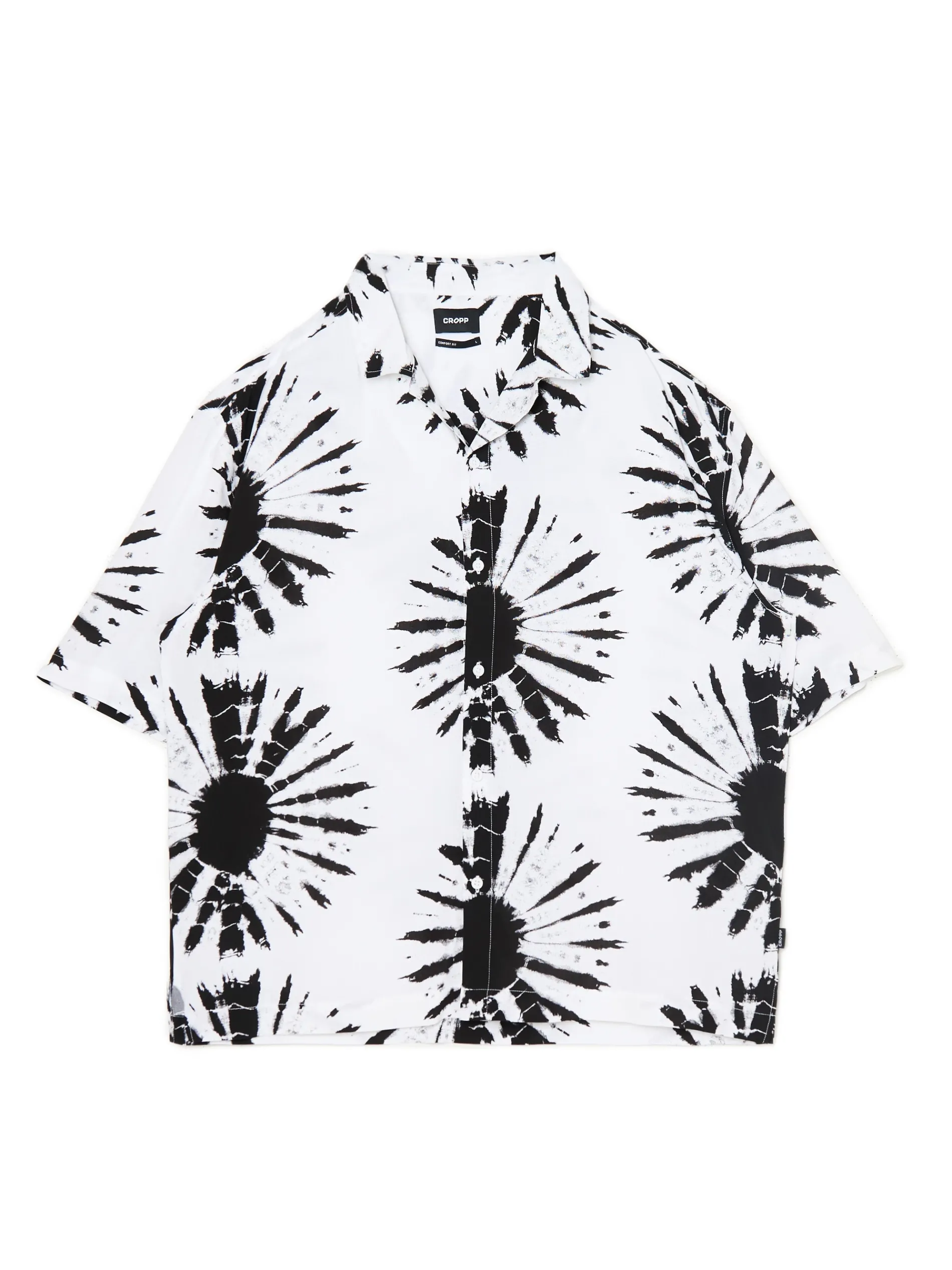 Cropp Koszule*Wzorzysta koszula z krótkim rękawem