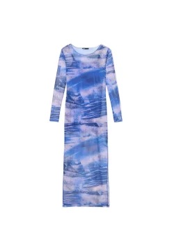 Cropp Sukienki, Kombinezony*Wzorzysta sukienka midi