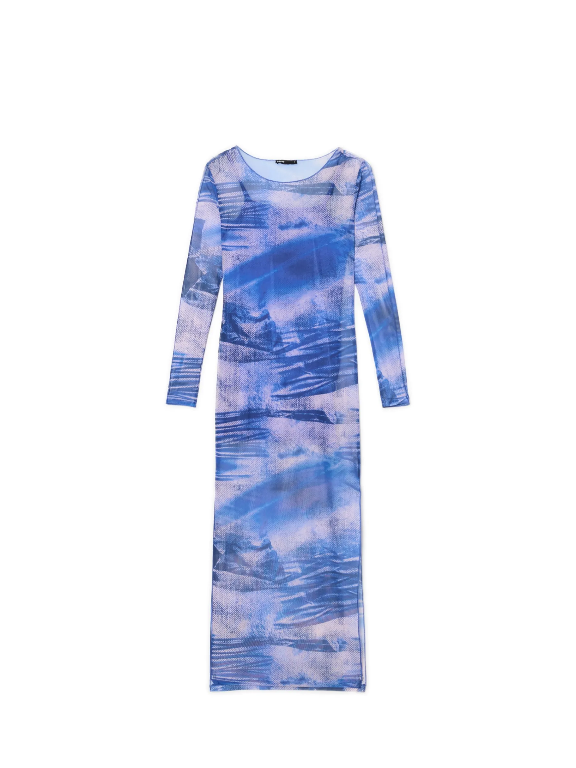 Cropp Sukienki, Kombinezony*Wzorzysta sukienka midi