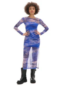 Cropp Sukienki, Kombinezony*Wzorzysta sukienka midi