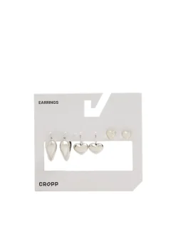 Cropp Biżuteria*Zestaw kolczyków z motywem serca