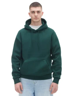 Cropp Bluzy*Zielona bluza z kapturem