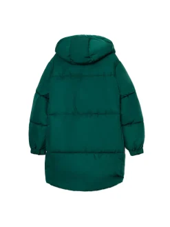 Cropp Kurtki, Płaszcze*pikowany płaszcz z kapturem