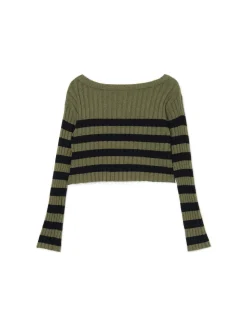 Cropp Swetry*sweter w czarne paski