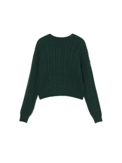 Cropp Swetry*sweter z warkoczowym splotem